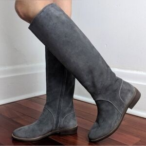 UGG Gray Over the Knee Riding Boots Size 10